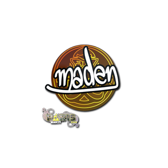 Sticker | maden | Paris 2023 CS2 skin
