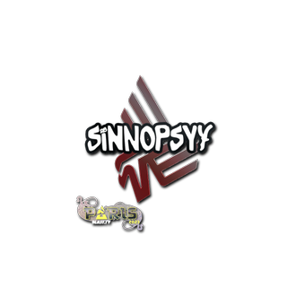 Sticker | sinnopsyy | Paris 2023 CS2 skin