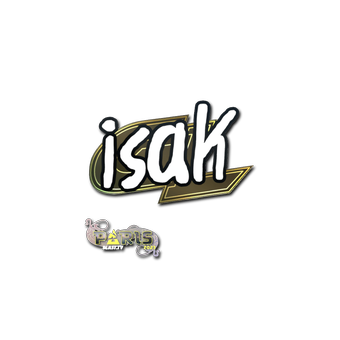 Sticker | isak | Paris 2023 CS2 skin