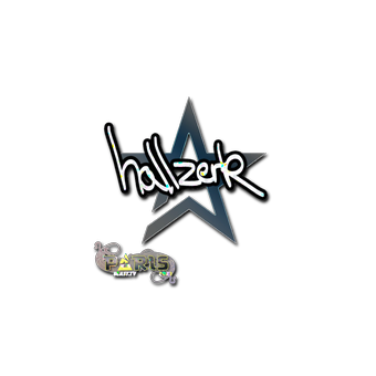 Sticker | hallzerk (Glitter) | Paris 2023 CS2 skin