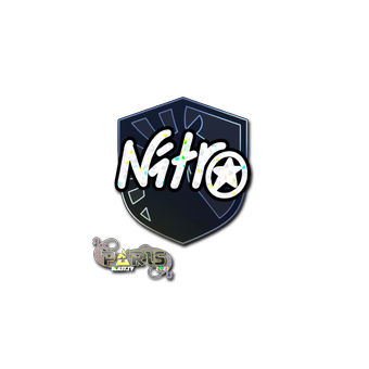 Sticker | nitr0 (Glitter) | Paris 2023 CS2 skin