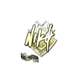 Sticker | NiKo (Gold) | Paris 2023 CS2 skin