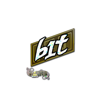 Sticker | b1t (Glitter) | Paris 2023 CS2 skin
