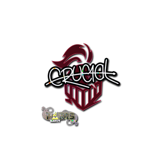 Sticker | CRUC1AL (Glitter) | Paris 2023 CS2 skin