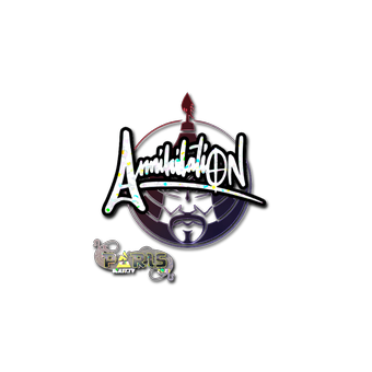 Sticker | ANNIHILATION (Glitter) | Paris 2023 CS2 skin
