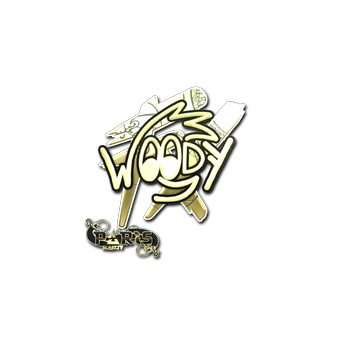 Sticker | WOOD7 (Gold) | Paris 2023 CS2 skin