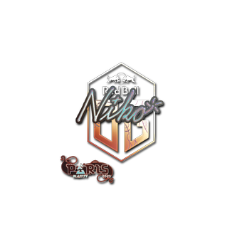 Sticker | niko (Holo)  | Paris 2023 CS2 skin