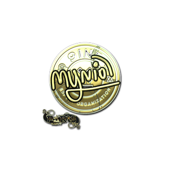 Sticker | mynio (Gold) | Paris 2023 CS2 skin