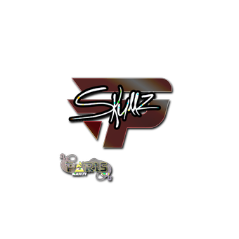 Sticker | skullz (Glitter) | Paris 2023 CS2 skin