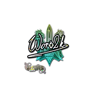 Sticker | Woro2k (Glitter) | Paris 2023 CS2 skin