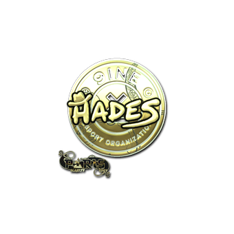 Sticker | hades (Gold) | Paris 2023 CS2 skin
