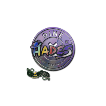 Sticker | hades (Holo) | Paris 2023 CS2 skin