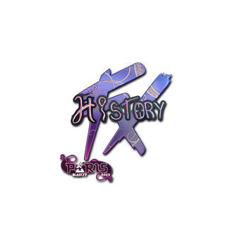 Sticker | History (Holo) | Paris 2023 CS2 skin