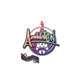 Sticker | ANNIHILATION (Holo) | Paris 2023 CS2 skin