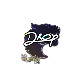 Sticker | drop (Glitter) | Paris 2023 CS2 skin
