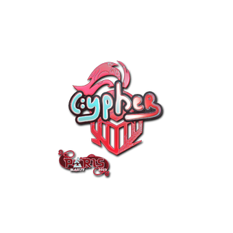 Sticker | Cypher (Holo) | Paris 2023 CS2 skin