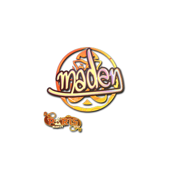 Sticker | maden (Holo) | Paris 2023 CS2 skin