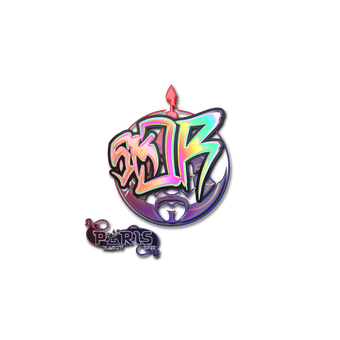 Sticker | sk0R (Holo) | Paris 2023 CS2 skin