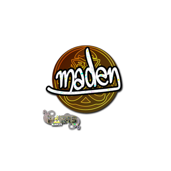 Sticker | maden (Glitter) | Paris 2023 CS2 skin