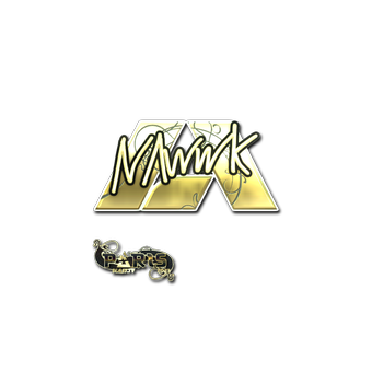 Sticker | nawwk (Gold) | Paris 2023 CS2 skin