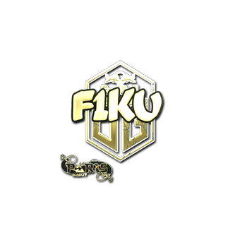 Sticker | F1KU (Gold) | Paris 2023 CS2 skin
