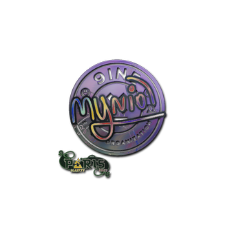 Sticker | mynio (Holo) | Paris 2023 CS2 skin