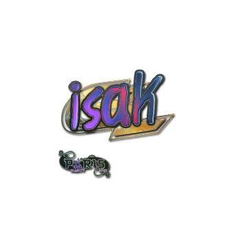 Sticker | isak (Holo) | Paris 2023 CS2 skin