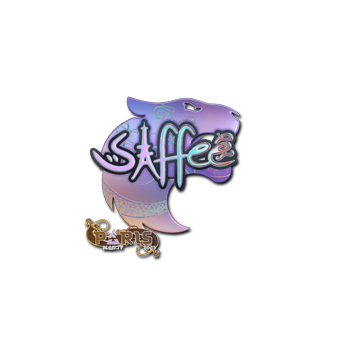 Sticker | saffee (Holo) | Paris 2023 CS2 skin
