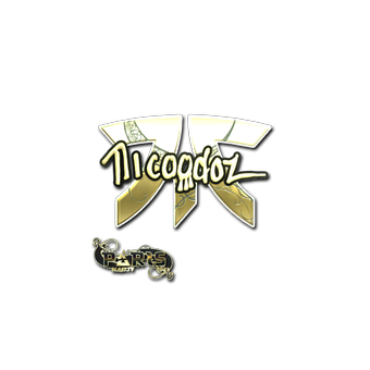 Sticker | nicoodoz (Gold) | Paris 2023 CS2 skin