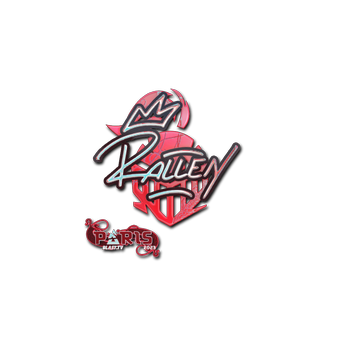 Sticker | rallen (Holo) | Paris 2023 CS2 skin