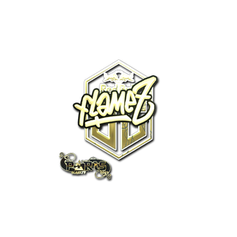 Sticker | FlameZ (Gold) | Paris 2023 CS2 skin