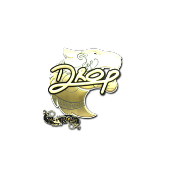 Sticker | drop (Gold) | Paris 2023 CS2 skin