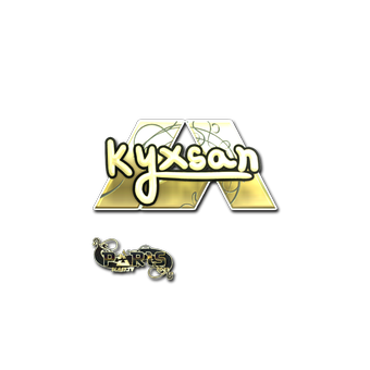 Sticker | kyxsan (Gold) | Paris 2023 CS2 skin