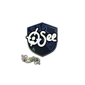 Sticker | oSee (Glitter) | Paris 2023 CS2 skin