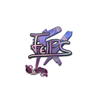 Sticker | felps (Holo) | Paris 2023 CS2 skin