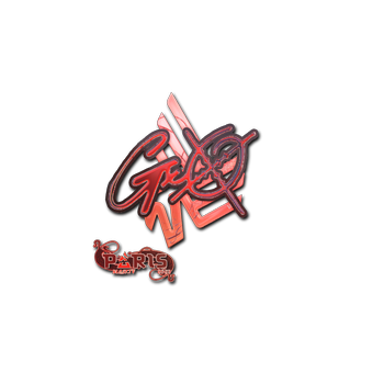 Sticker | gxx- (Holo) | Paris 2023 CS2 skin