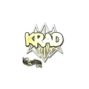 Sticker | Krad (Gold) | Paris 2023 CS2 skin