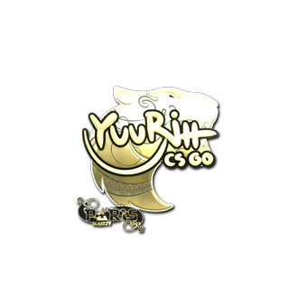 Sticker | yuurih (Gold) | Paris 2023 CS2 skin