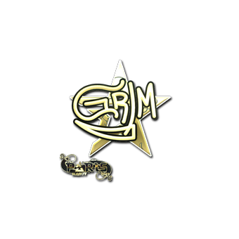 Sticker | Grim (Gold) | Paris 2023 CS2 skin