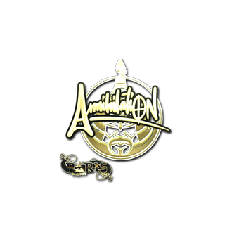 Sticker | ANNIHILATION (Gold) | Paris 2023 CS2 skin