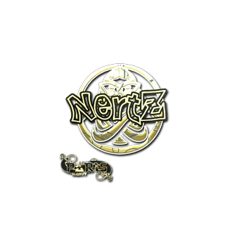 Sticker | NertZ (Gold) | Paris 2023 CS2 skin