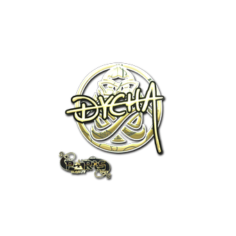 Sticker | Dycha (Gold) | Paris 2023 CS2 skin