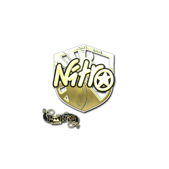 Sticker | nitr0 (Gold) | Paris 2023 CS2 skin