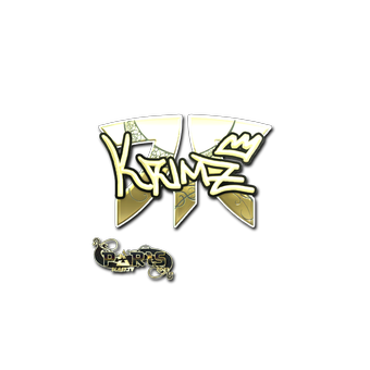 Sticker | KRIMZ (Gold) | Paris 2023 CS2 skin