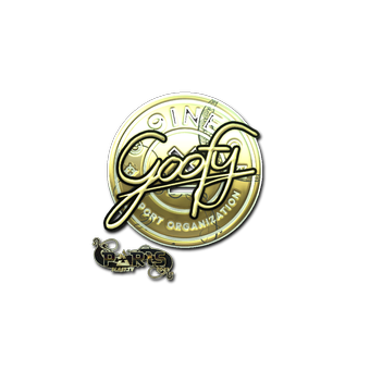Sticker | Goofy (Gold) | Paris 2023 CS2 skin