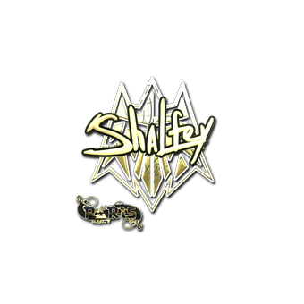 Sticker | shalfey (Gold) | Paris 2023 CS2 skin