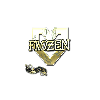 Sticker | frozen (Gold) | Paris 2023 CS2 skin