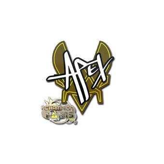 Sticker | apEX (Champion) | Paris 2023 CS2 skin