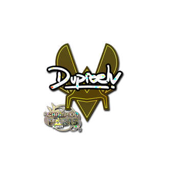 Sticker | dupreeh (Glitter, Champion) | Paris 2023 CS2 skin