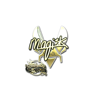 Sticker | Magisk (Gold, Champion) | Paris 2023 CS2 skin